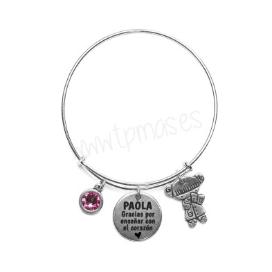 PULSERA RIGIDA AJUSTABLE - PROFES