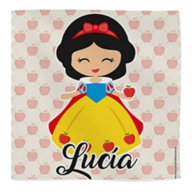 Servilleta de tela personalizada - BLANCANIEVES