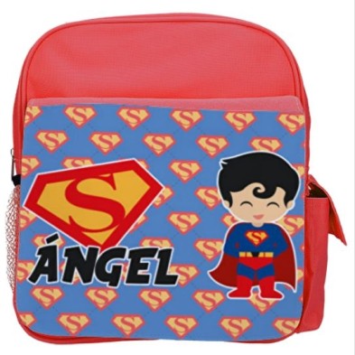 Mochila ESCOLAR personalizada - SUPERMAN