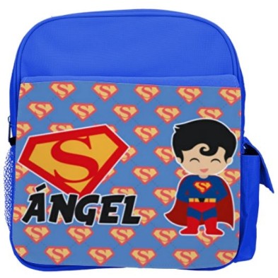 Mochila ESCOLAR personalizada - SUPERMAN