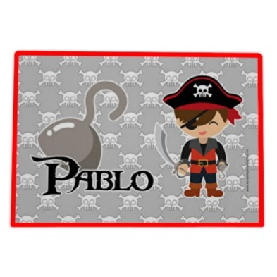 Mantel hule individual personalizado - PIRATA