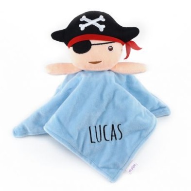 Doudou Sonajero Pirata personalizado