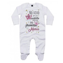 Pijama cuento personalizado PRINCESA