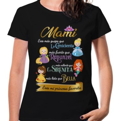 Camiseta MAMÁ Princesas