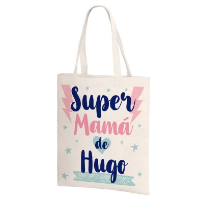 Bolsa de lino - SUPER MAMÁ