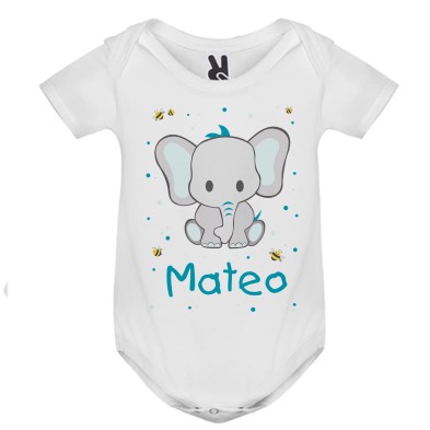 Bodi personalizado elefante