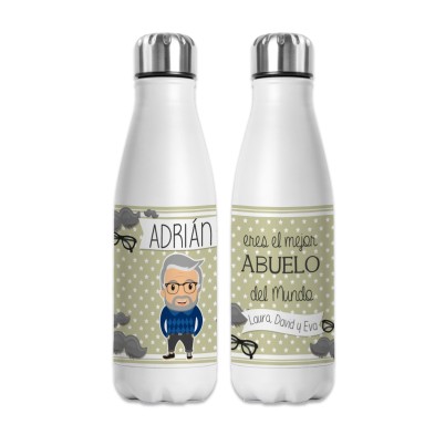 Botella personalizada - ABUELO JOVEN