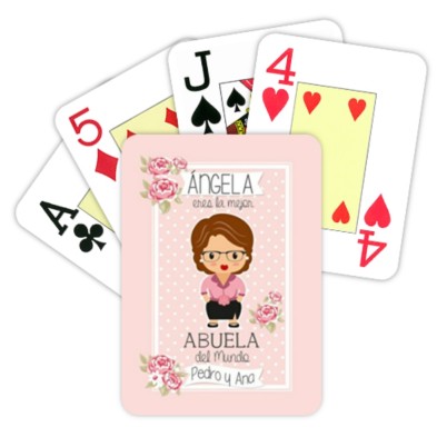 Baraja de cartas ABUELA JOVEN