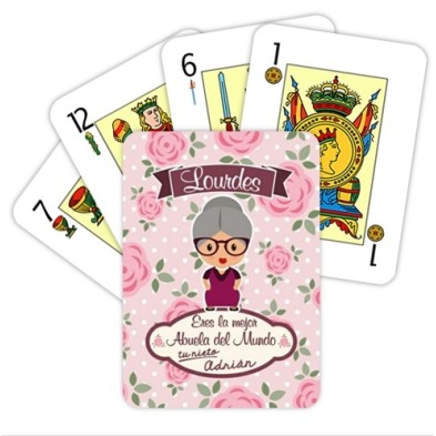 Baraja de cartas ABUELA MAYOR