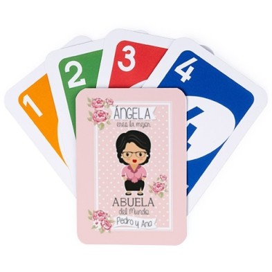 Juego de cartas UNO - ABUELA JOVEN