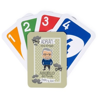 Juego de cartas UNO - ABUELO JOVEN