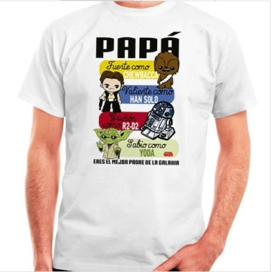 Camiseta papá STAR WARS