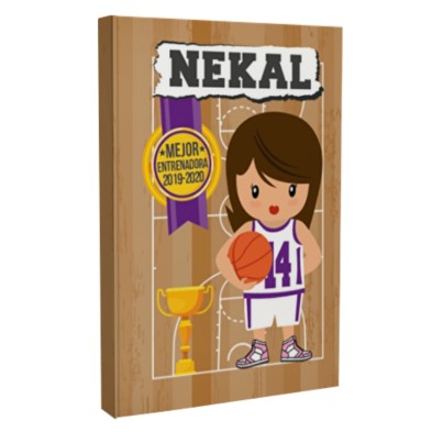 Agenda personalizada entrenadora BALONCESTO