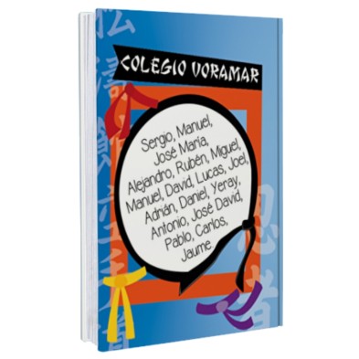 Agenda personalizada entrenadora KÁRATE/JUDO