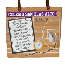 Bolso polipiel entrenadora BALONCESTO