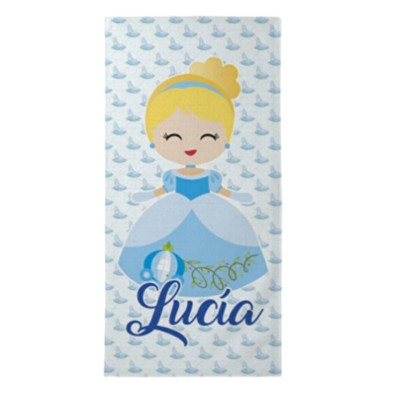 Toalla personalizada rectangular - CENICIENTA