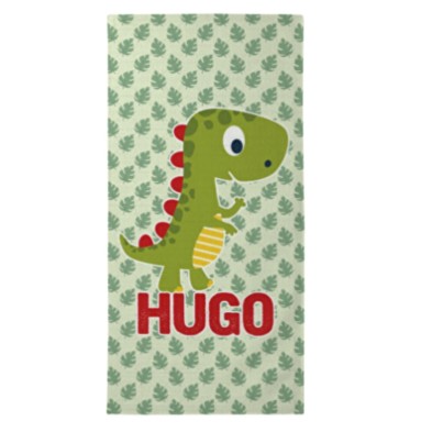 Toalla personalizada rectangular - DINOSAURIO