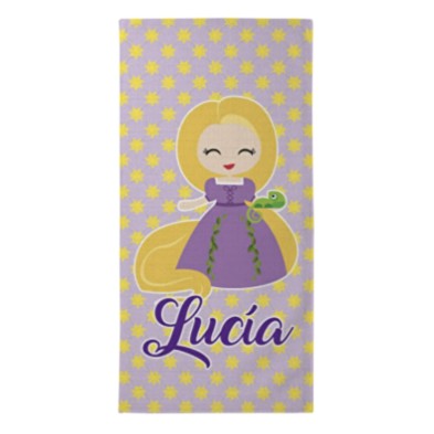 Toalla personalizada rectangular - RAPUNZEL