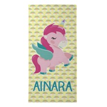 Toalla personalizada rectangular - UNICORNIO