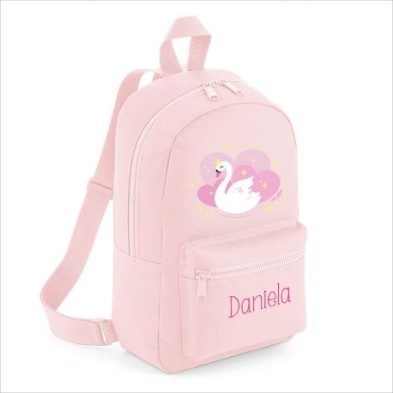 Mochila Medium personalizada ROSA - CISNE