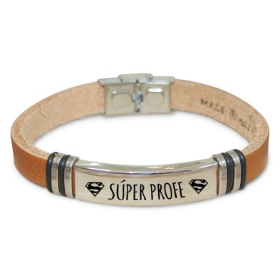 Pulsera de cuero - SUPERPROFE