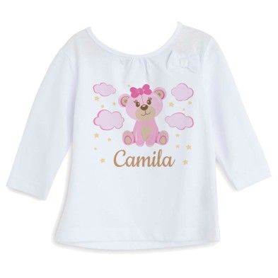 Camiseta personalizada osita