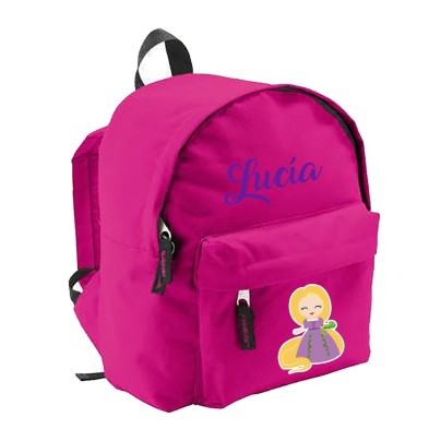 Mochila INFANTIL personalizada - RAPUNZEL