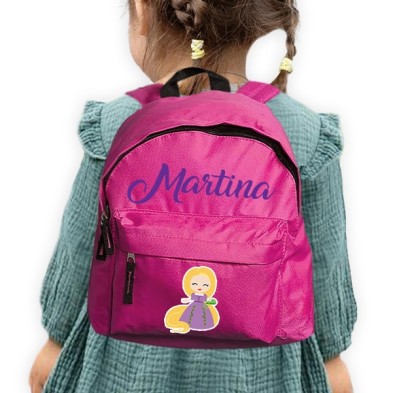 Mochila INFANTIL personalizada - RAPUNZEL