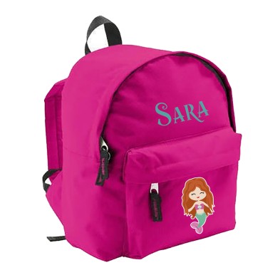 Mochila INFANTIL personalizada - SIRENITA