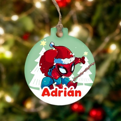 Bola de navidad METACRILATO - SPIDERMAN