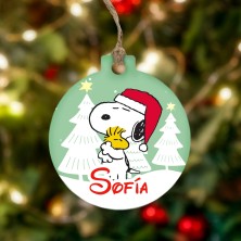 Bola de navidad METACRILATO - SNOOPY 1