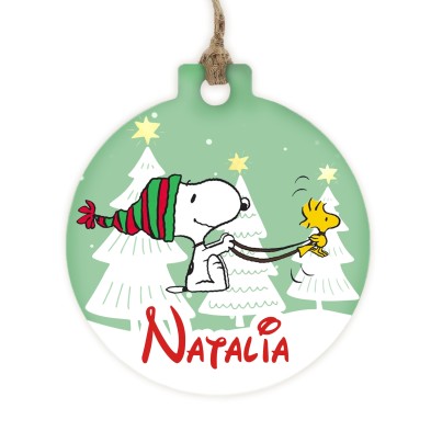 Bola de navidad METACRILATO - SNOOPY 2