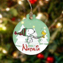 Bola de navidad METACRILATO - SNOOPY 2