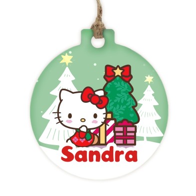 Bola de navidad METACRILATO - HELLO KITTY