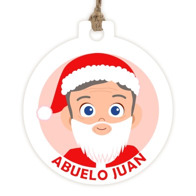 Bola de navidad METACRILATO - ABUELO