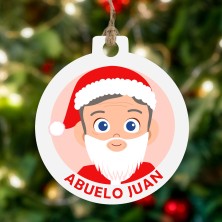 Bola de navidad METACRILATO - ABUELO