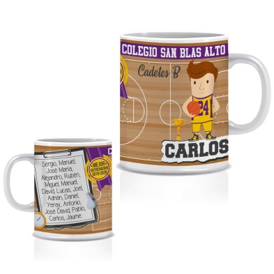 Taza entrenador BALONCESTO