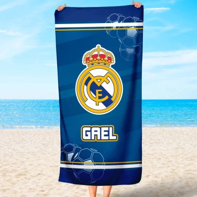 Toalla personalizada rectangular - REAL MADRID