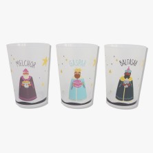 Vasos REYES MAGOS MULTICOLOR