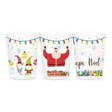 Vaso PAPÁ NOEL MULTICOLOR