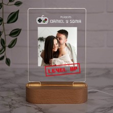 Lámpara LED personalizada con FOTO A COLOR - GAMERS