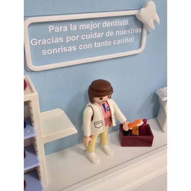 Cuadro PLAYMOBIL profesiones - DENTISTA