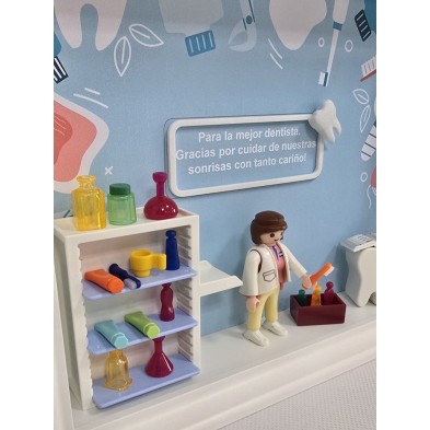 Cuadro PLAYMOBIL profesiones - DENTISTA