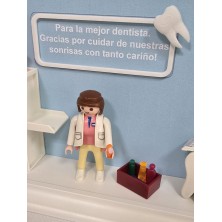 Cuadro PLAYMOBIL profesiones - DENTISTA