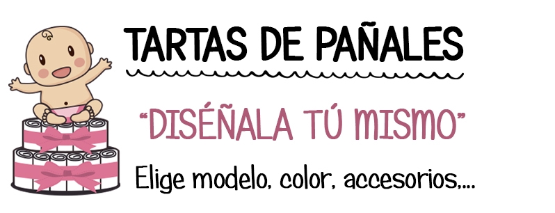 Diseño de tartas de pañales